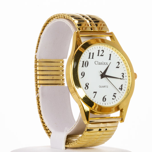Uhr aus goldplattierter Legierung