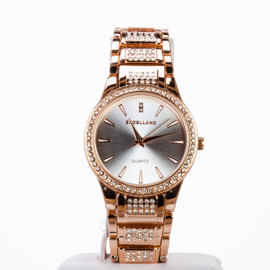 Excellanc Damenuhr mit Metallarmband