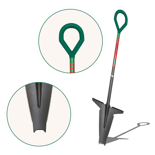 STARLYF 5-in-1-Gartenspaten und Unkrautstecher