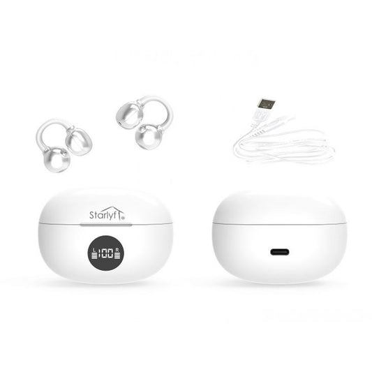 Starlyf Clip-On Earbuds: Kabellose Ohrhörer mit Übersetzungs- und Lautstärkeverstärkungsfunktion