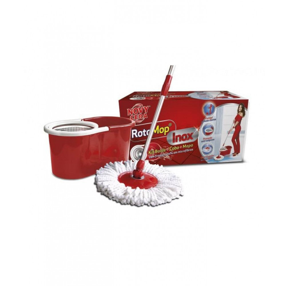 Rotomop Inox mop and bucket kit 1 