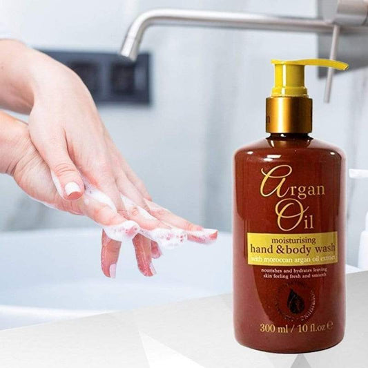 300 ml Entzündungshemmende und antibakterielle Flüssigseife mit Arganöl - für Hände und Körper