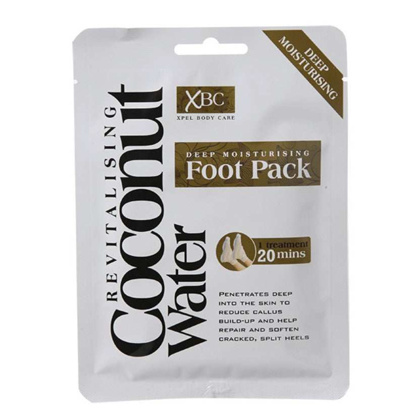 Feuchtigkeitsspendende Fußmaske gegen Hornhaut mit Kokosmilch-Extrakt