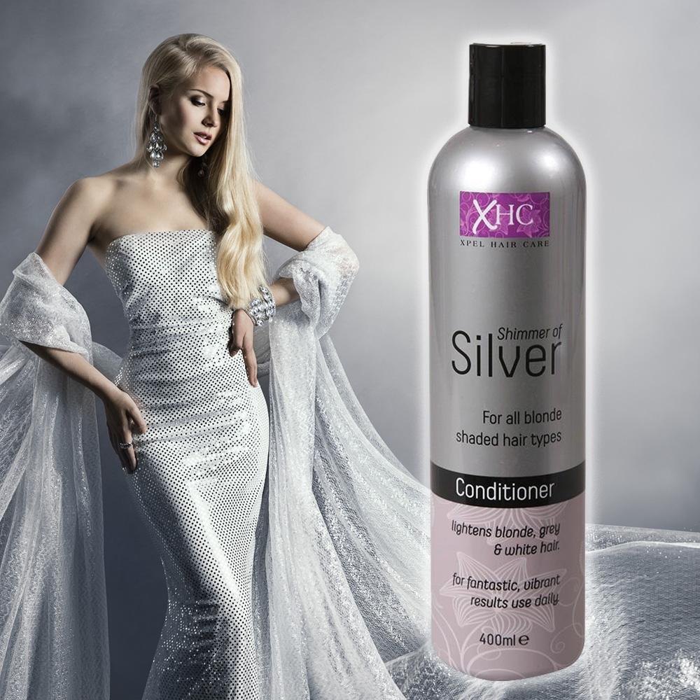 Aufhellender Haarconditioner, der Ihren Haaren silbernen Glanz schenkt - 400 ml 2 