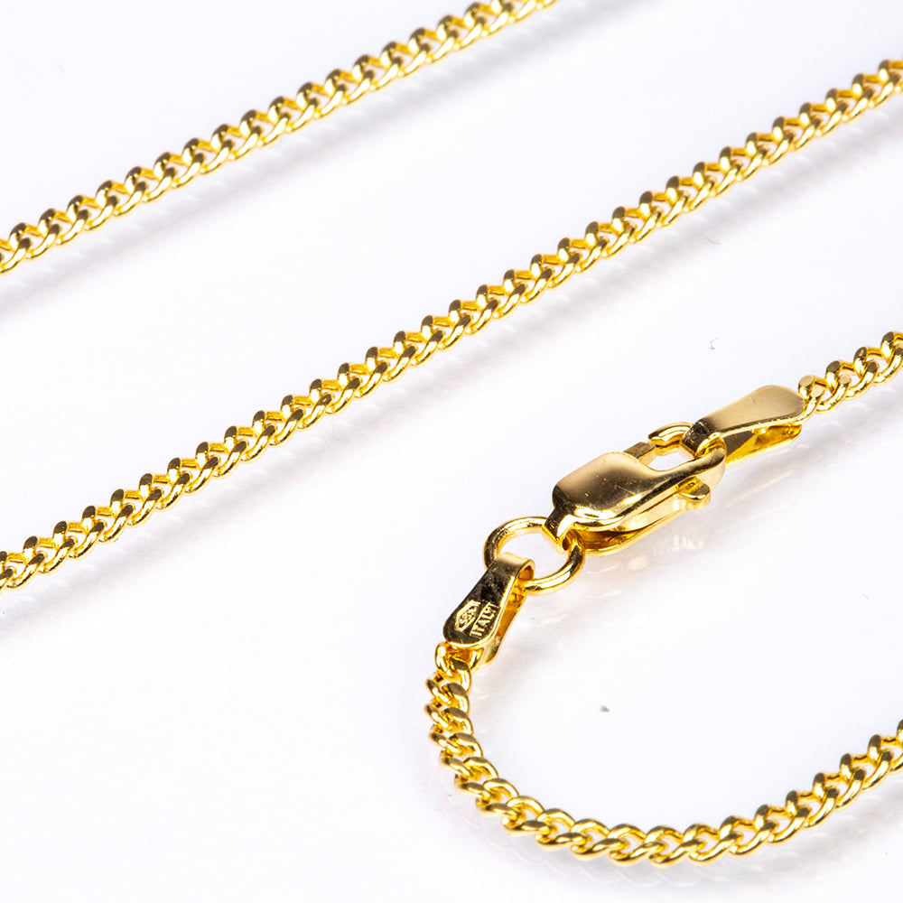 14 Kt Goldhalskette 1 