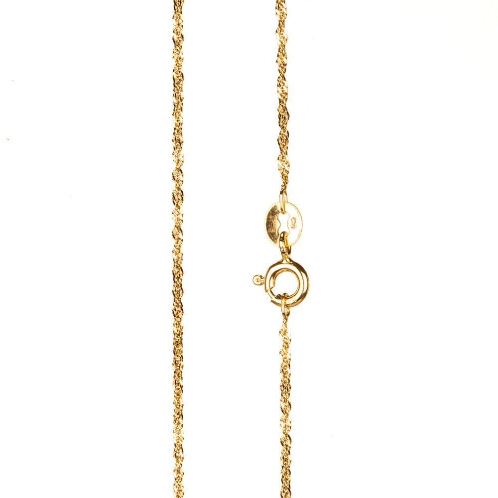 14 Kt Goldhalskette 2 