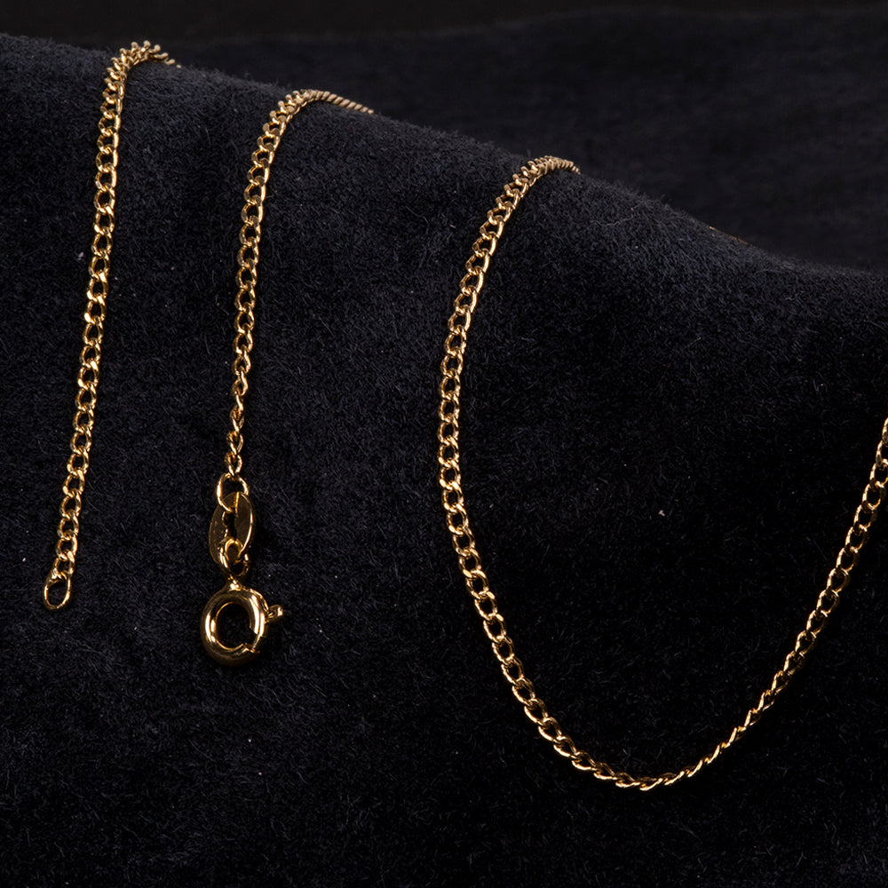14 Kt Goldhalskette 1 