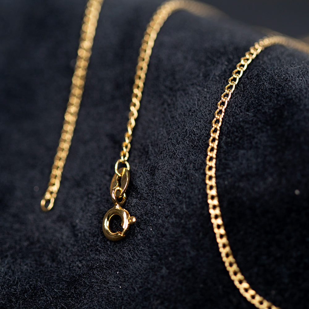 14 Kt Goldhalskette 3 