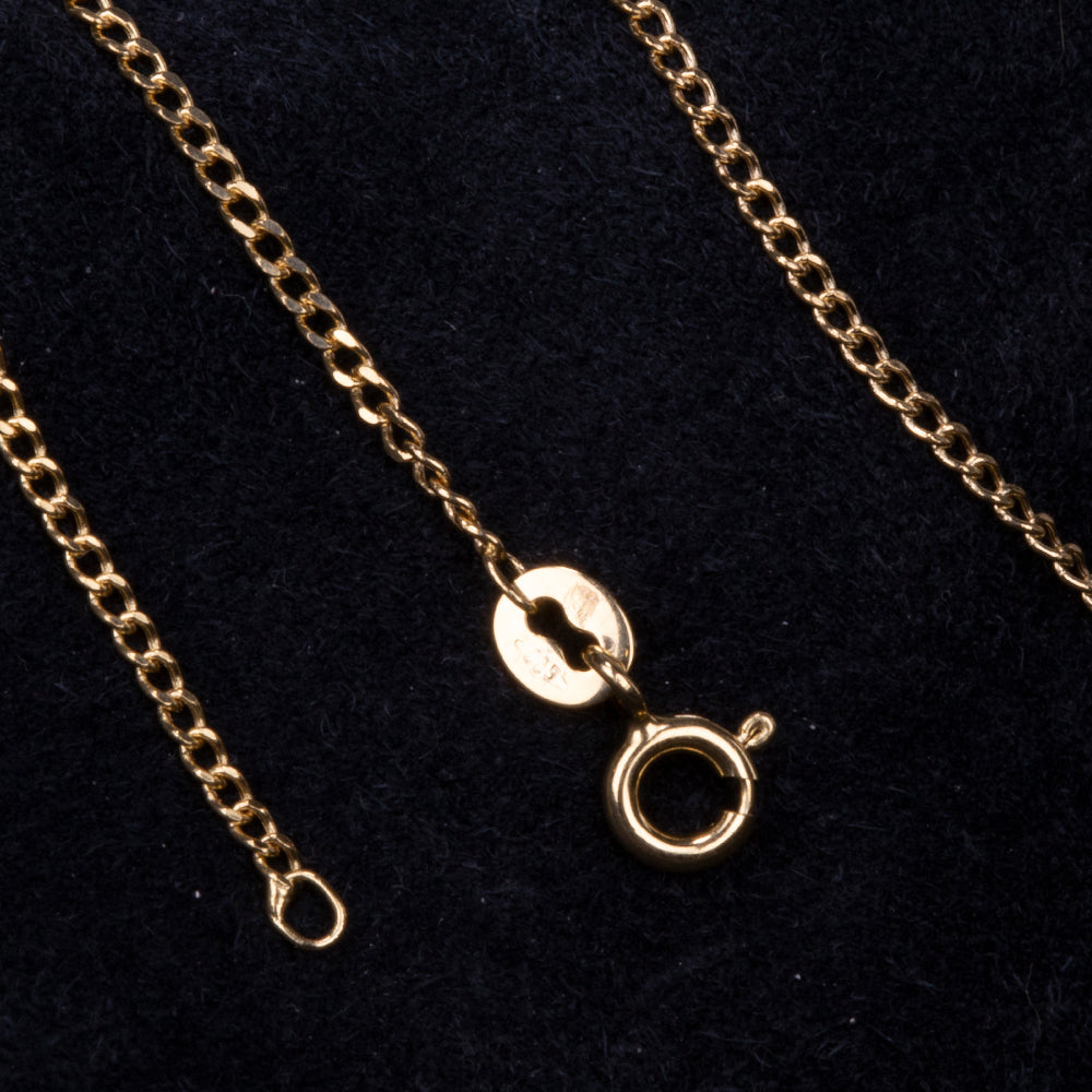 14 Kt Goldhalskette 4 