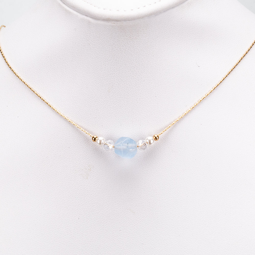 Schmuckgarnitur aus aus goldplattierter Legierung mit Turmalin 4 