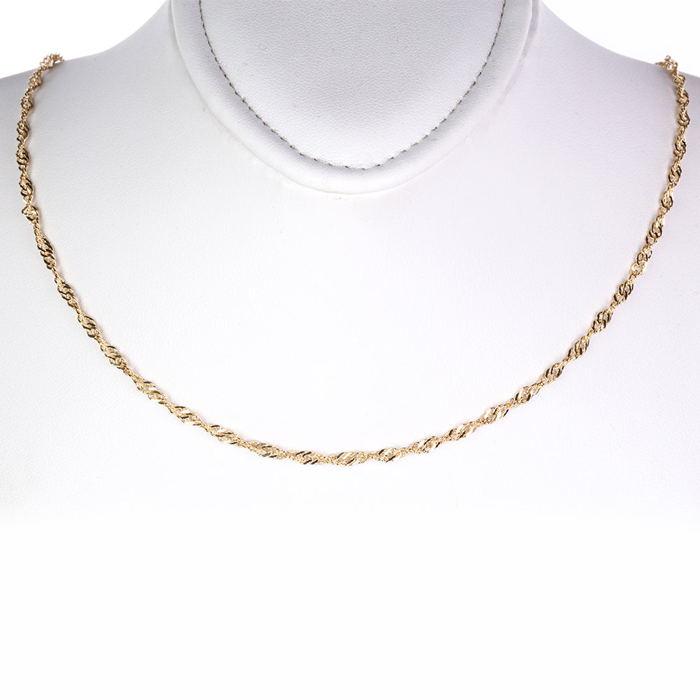 Schmuckgarnitur aus aus goldplattierter Legierung mit Glasperle 8 