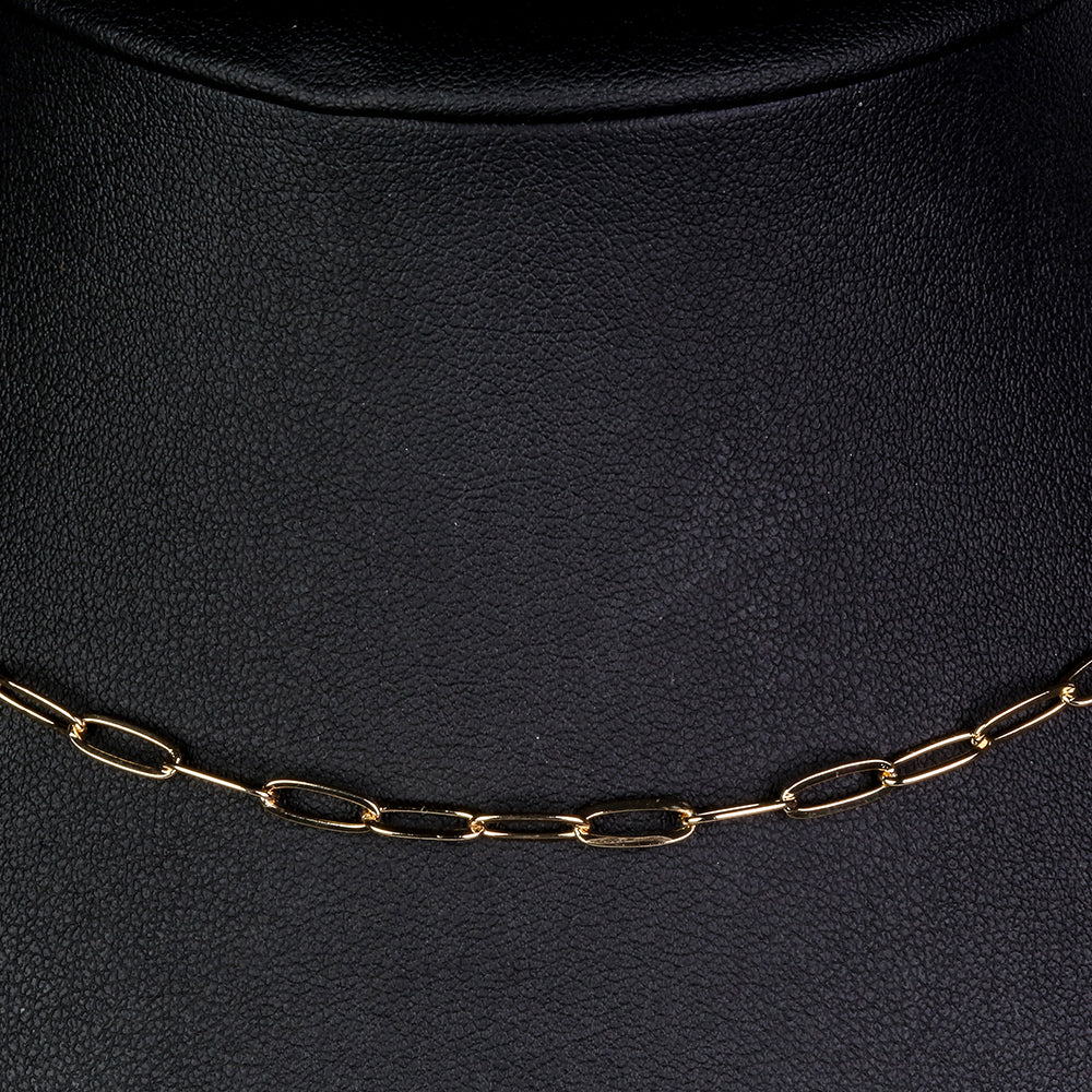 Schmuckgarnitur aus aus goldplattierter Legierung mit Glasperle