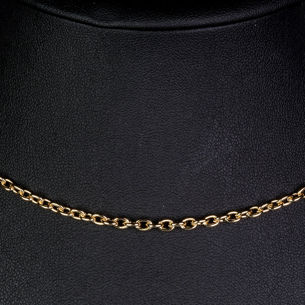 Schmuckgarnitur aus aus goldplattierter Legierung mit Glasperle 17 