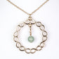 Schmuckgarnitur aus aus goldplattierter Legierung mit rotem Achat und Amethyst