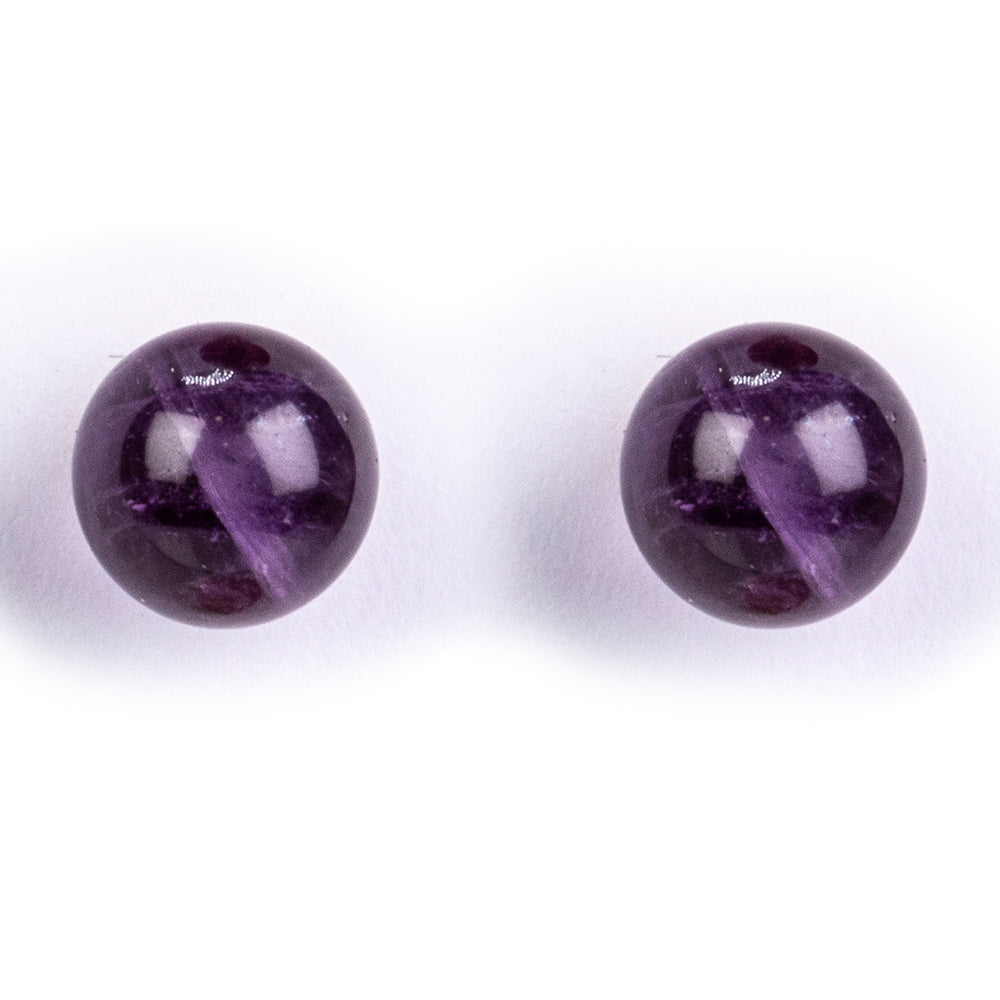 Schmuckgarnitur aus aus goldplattierter Legierung mit rotem Achat und Amethyst