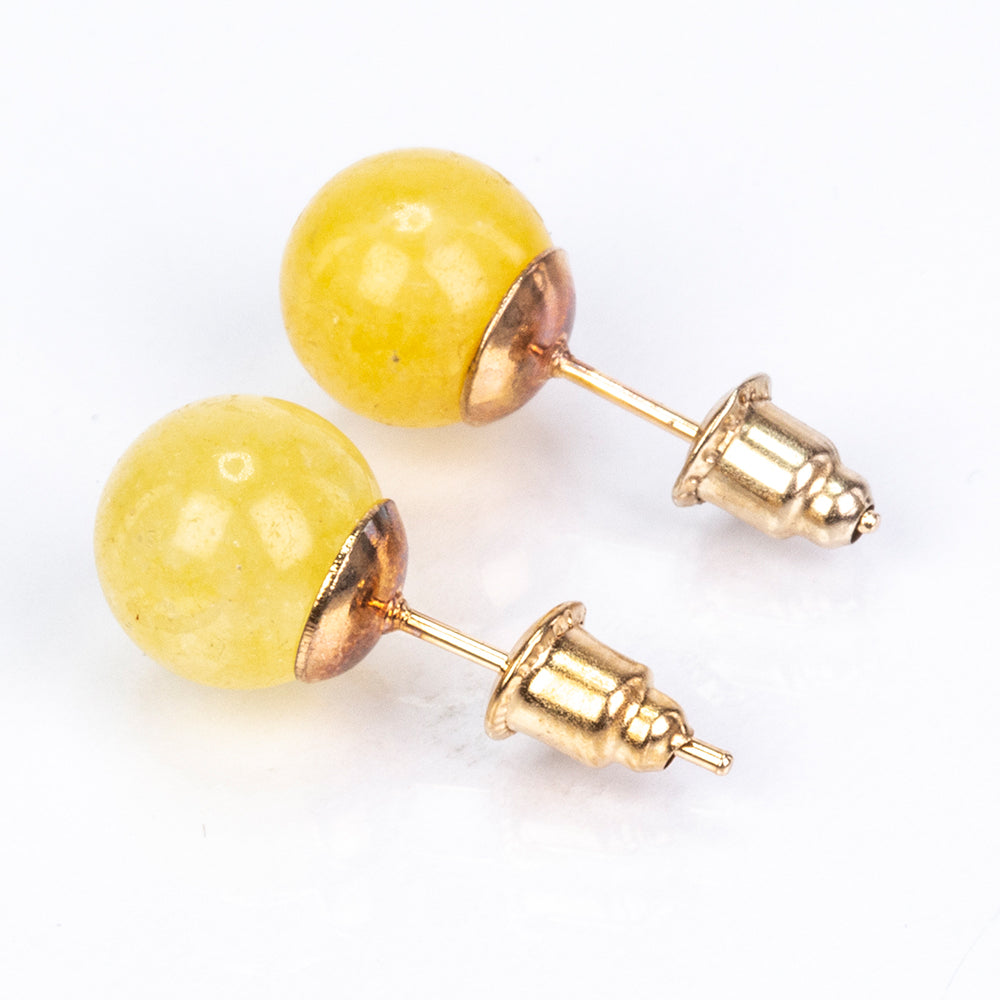 Schmuckgarnitur aus aus goldplattierter Legierung mit rotem Achat und Amethyst