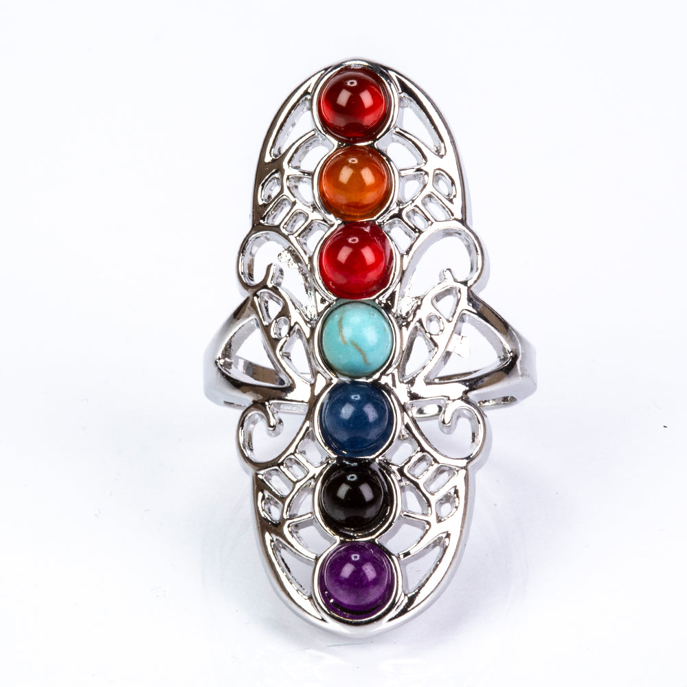 Schmuckgarnitur aus aus goldplattierter Legierung mit rotem Achat und Amethyst