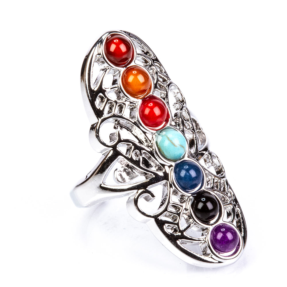 Schmuckgarnitur aus aus goldplattierter Legierung mit rotem Achat und Amethyst 4 