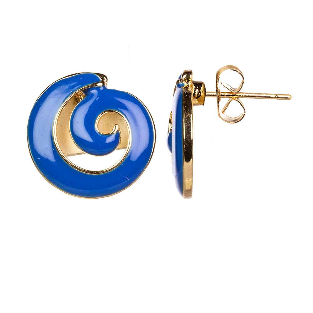 Schmuckgarnitur aus aus goldplattierter Legierung mit Emaille 2 