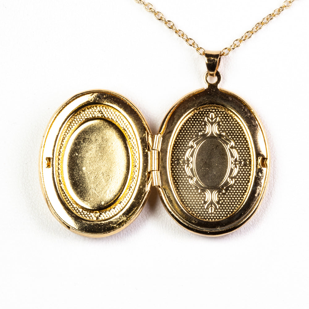 Halskette aus goldplattierter Legierung mit burmesischem Rubin 2 