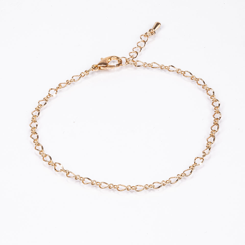 Schmuckgarnitur aus aus goldplattierter Legierung mit weißem Emporia® Kristall 6 