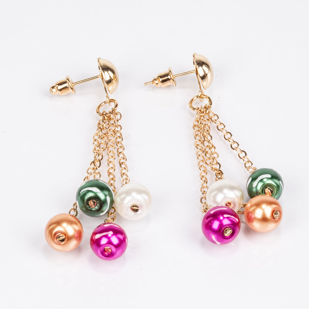 Schmuckgarnitur aus aus goldplattierter Legierung 2 