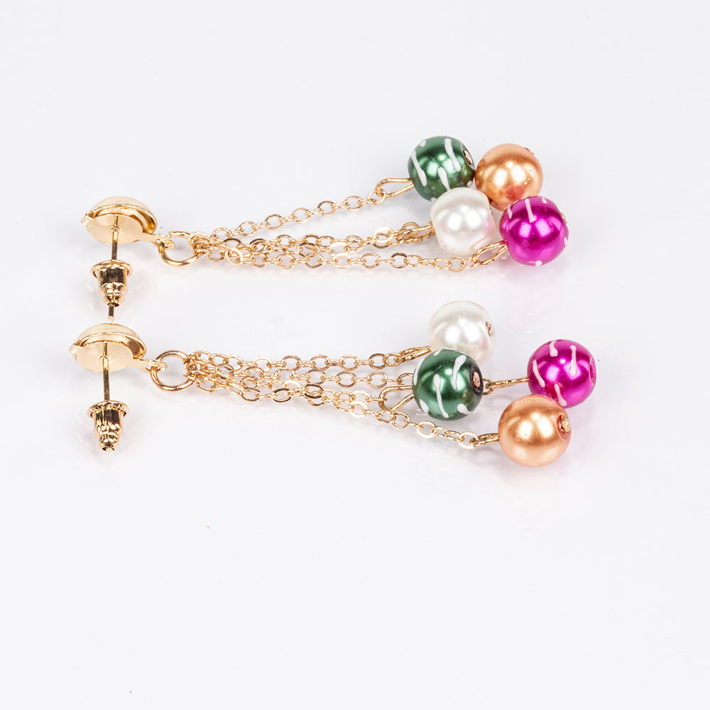 Schmuckgarnitur aus aus goldplattierter Legierung 3 