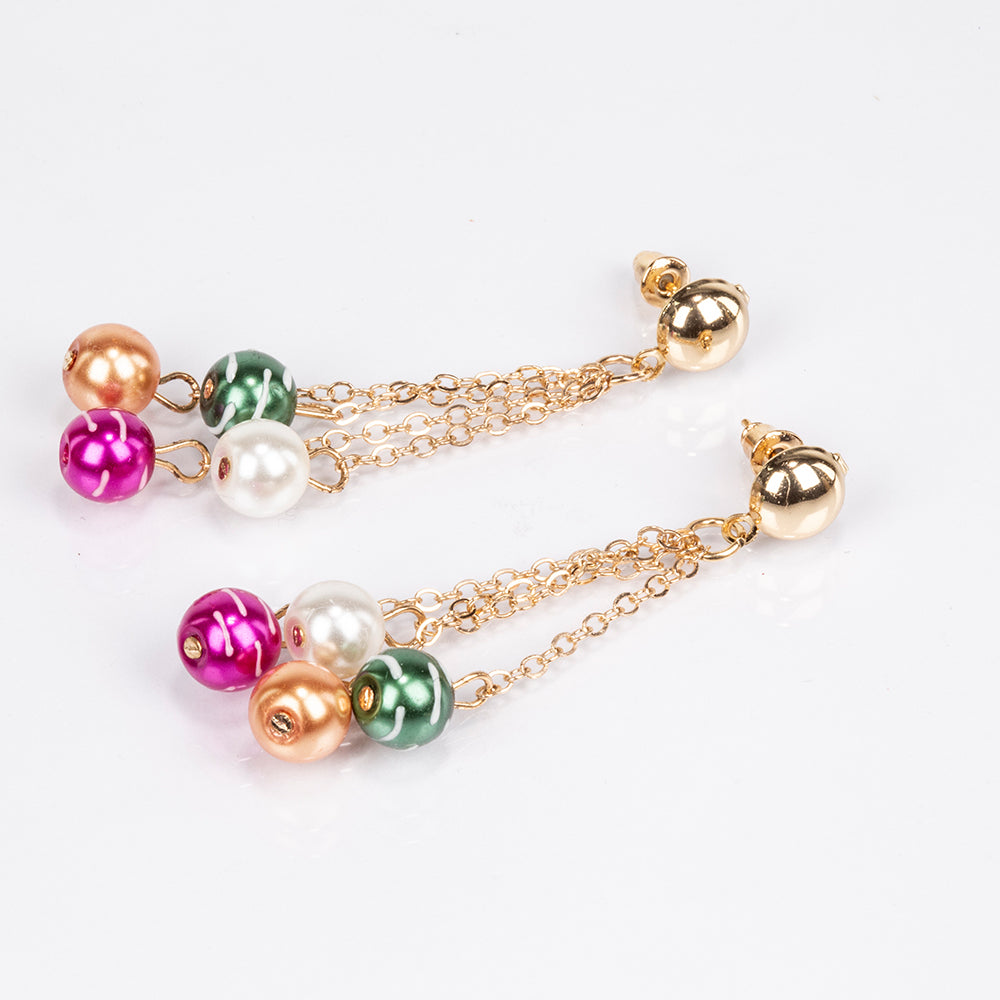 Schmuckgarnitur aus aus goldplattierter Legierung 4 