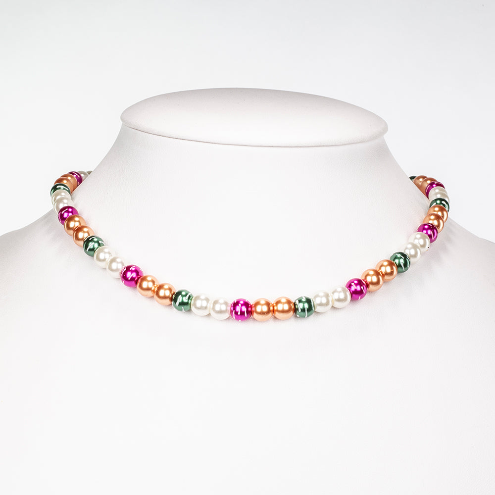 Schmuckgarnitur aus aus goldplattierter Legierung 7 