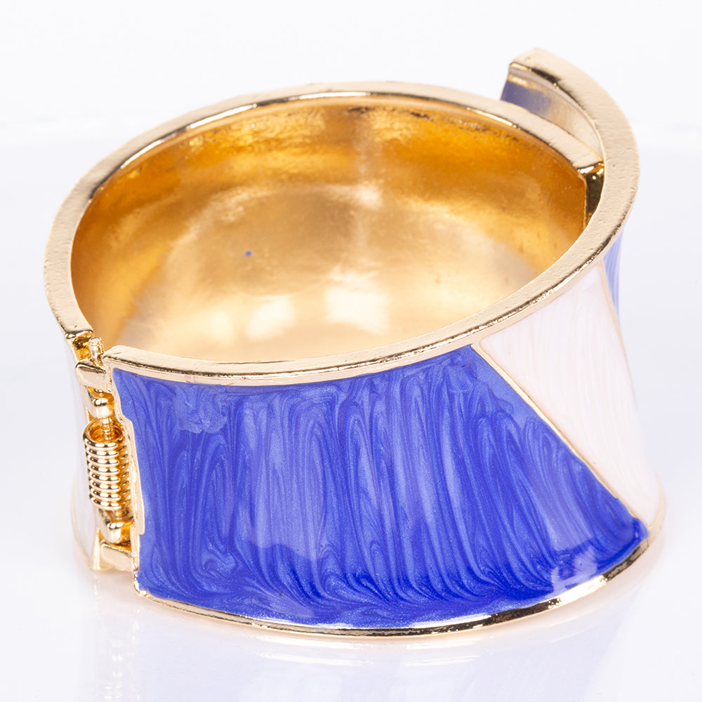 Armband aus goldplattiertesr Legierung mit Emaille 2 