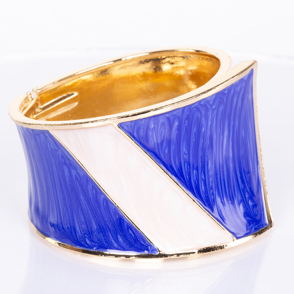 Armband aus goldplattiertesr Legierung mit Emaille