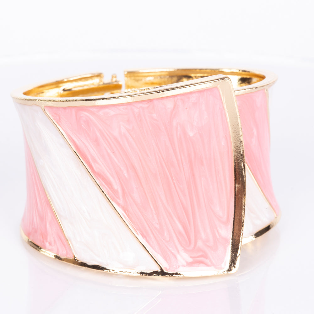 Armband aus goldplattiertesr Legierung mit Emaille