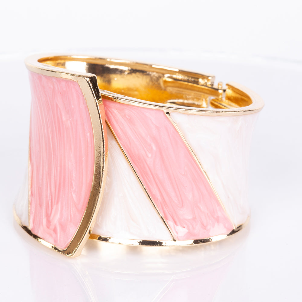 Armband aus goldplattiertesr Legierung mit Emaille
