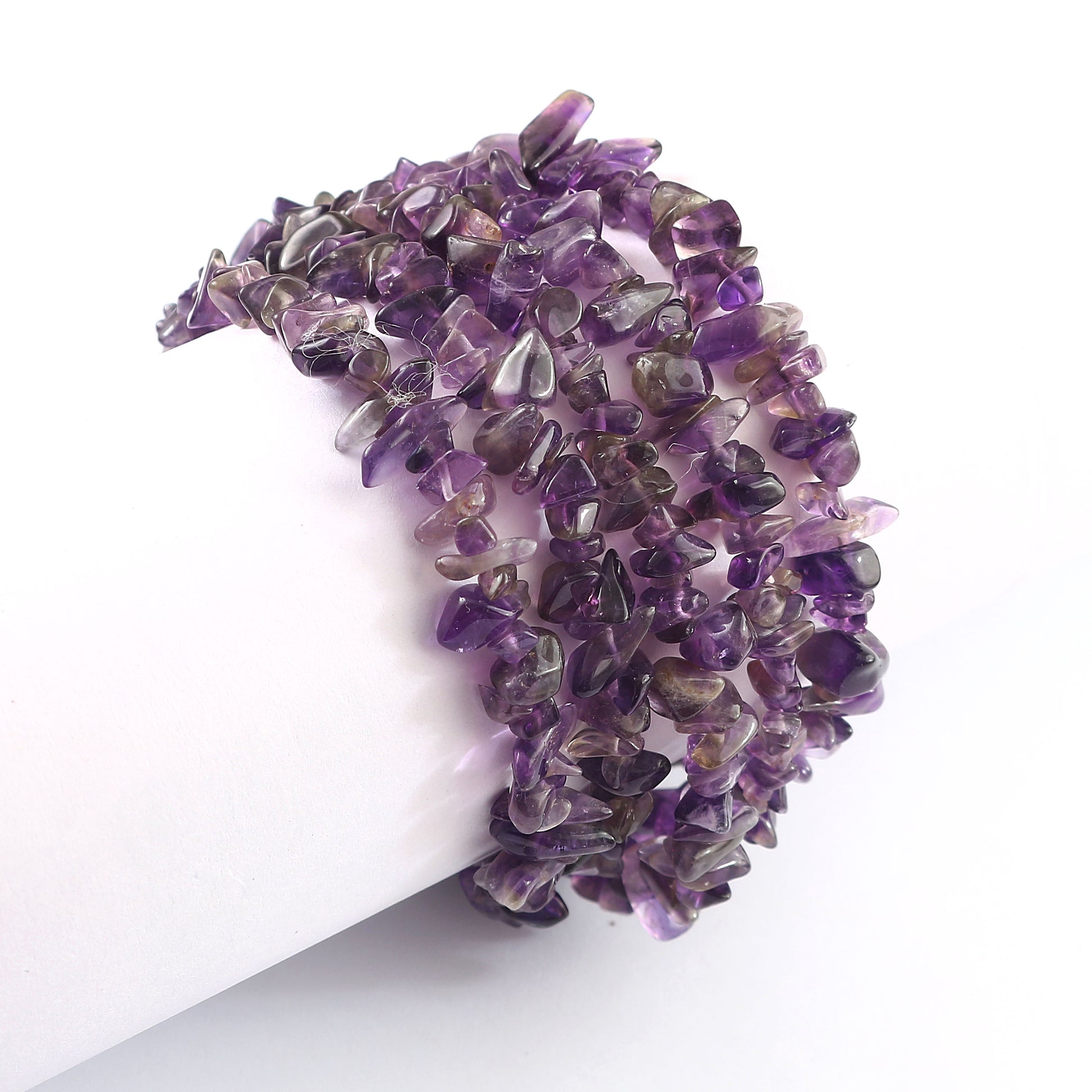 Silberarmband mit Amethyst 2 