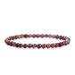 Schmuckgarnitur aus Nugget mit Amethyst und Rosenquarz