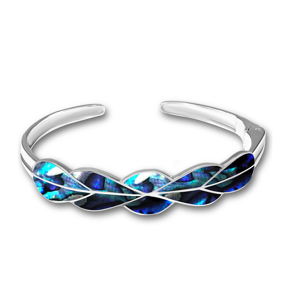 Silberarmband mit Abalone Muschel