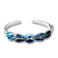 Silberarmband mit Abalone Muschel