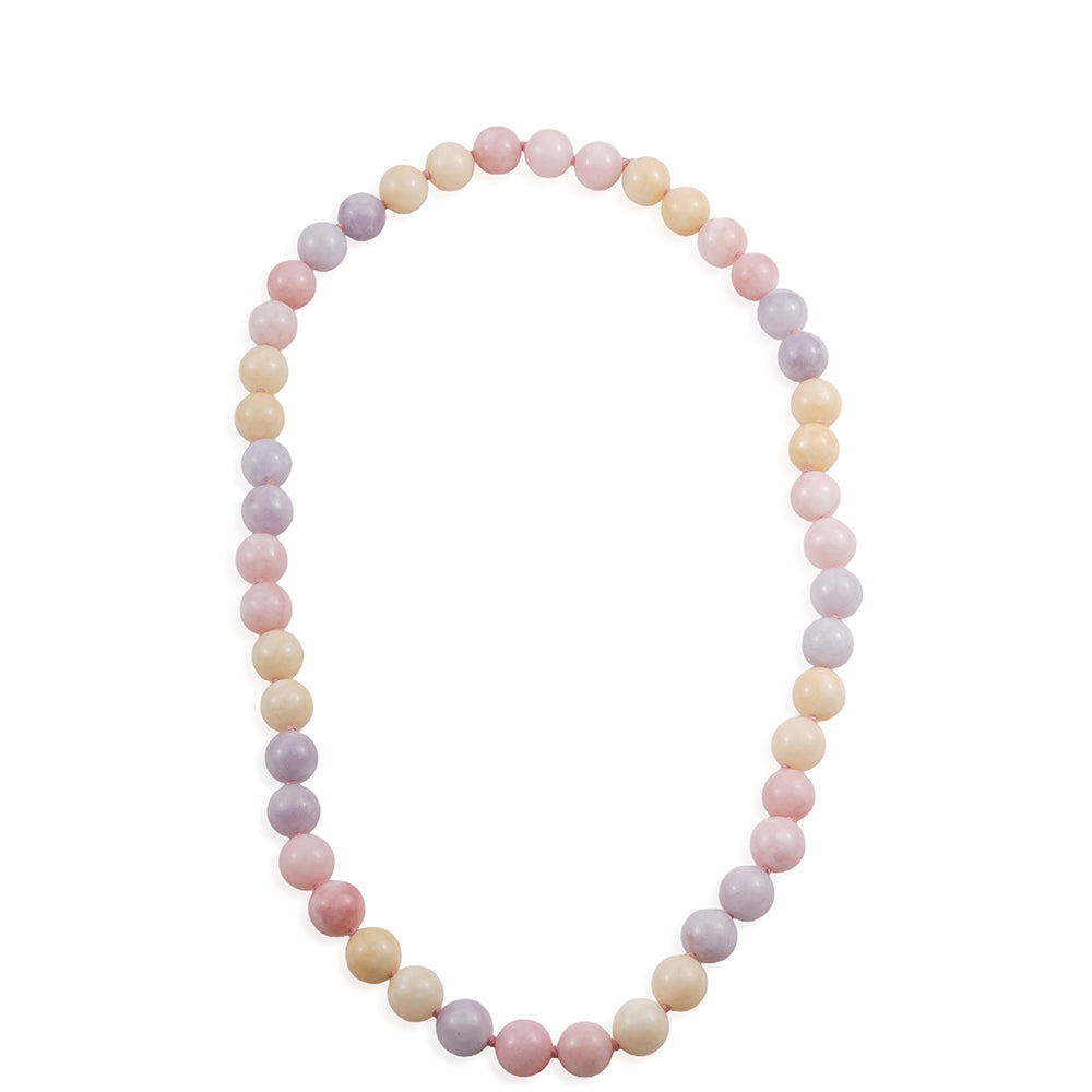 künstlicher Perle Halskette mit Jade 7 