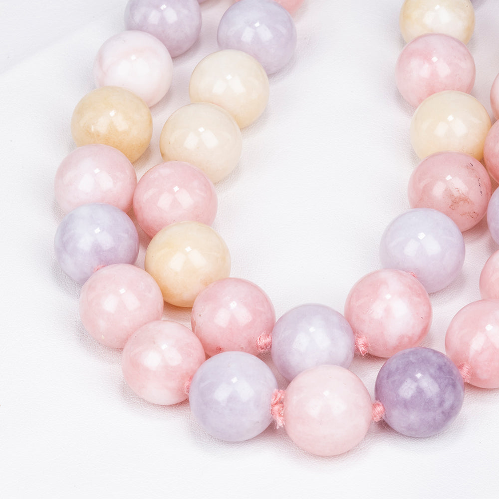 künstlicher Perle Halskette mit Jade 4 