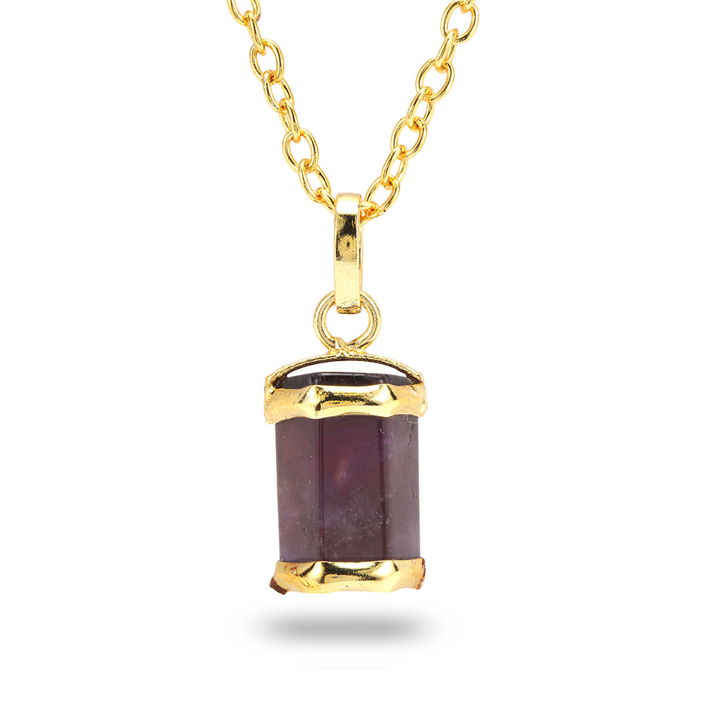 Halskette mit Amethyst 4 