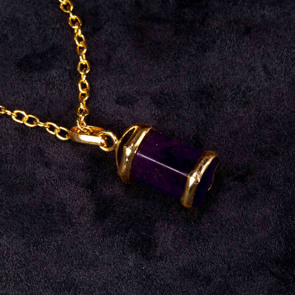 Halskette mit Amethyst