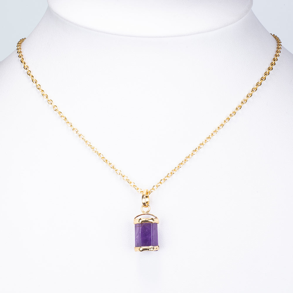 Halskette mit Amethyst
