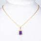 Halskette mit Amethyst
