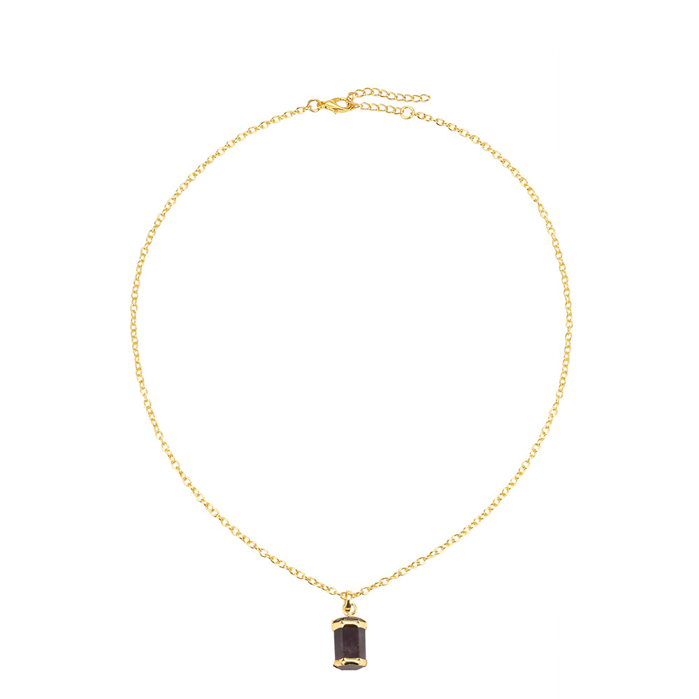 Halskette mit Amethyst 1 