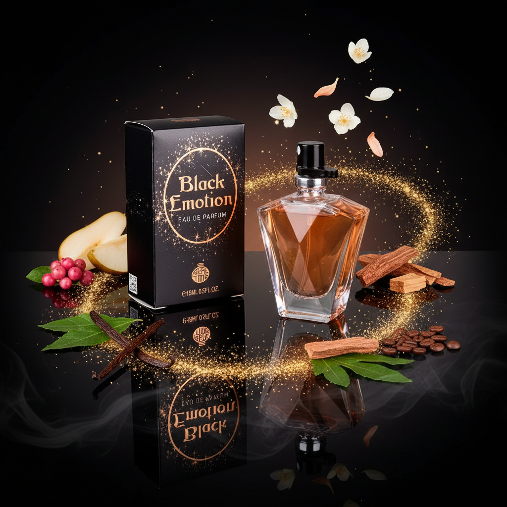 15 ml EDP „BLACK EMOTION” – orientalischer Vanilleduft