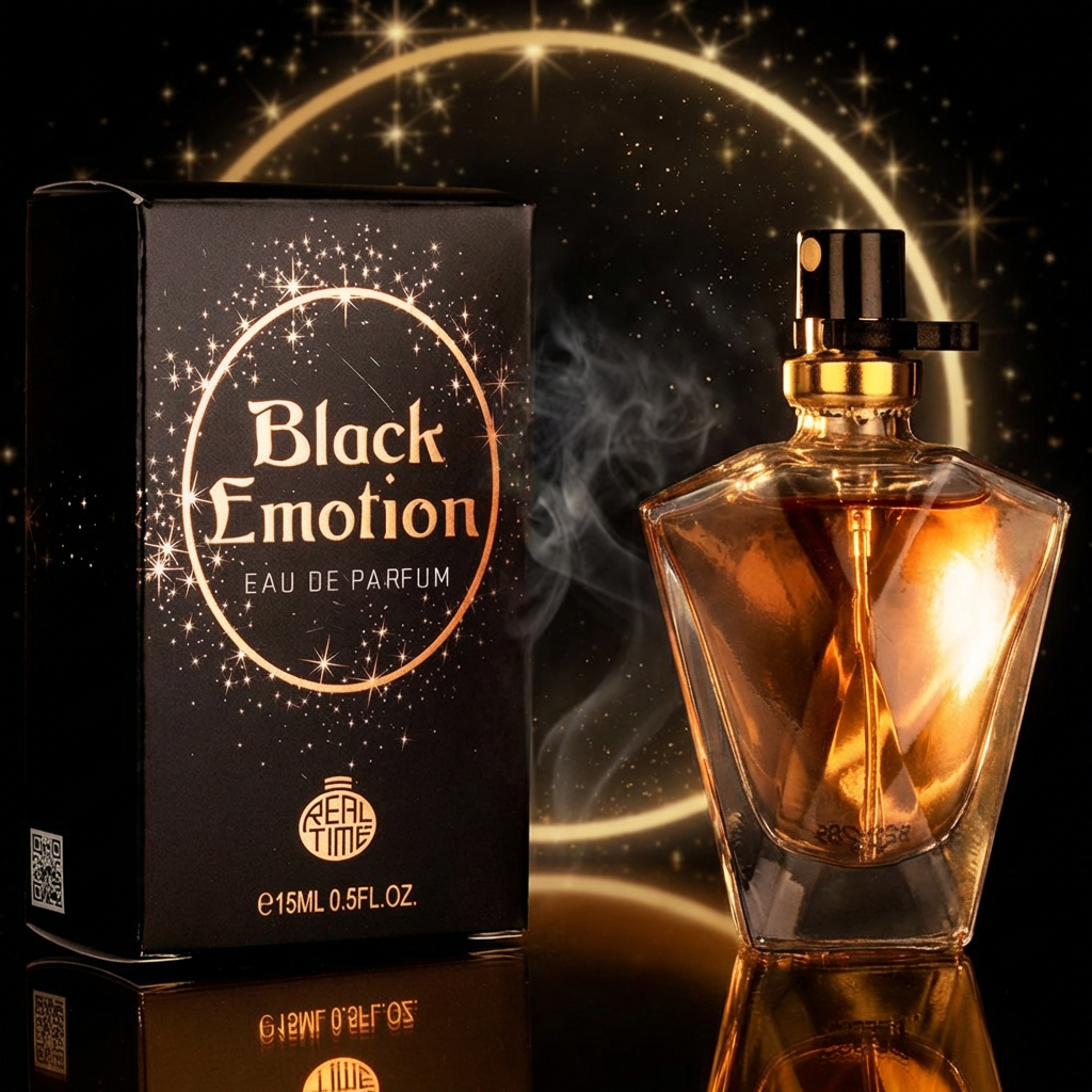 15 ml EDP „BLACK EMOTION” – orientalischer Vanilleduft 1 