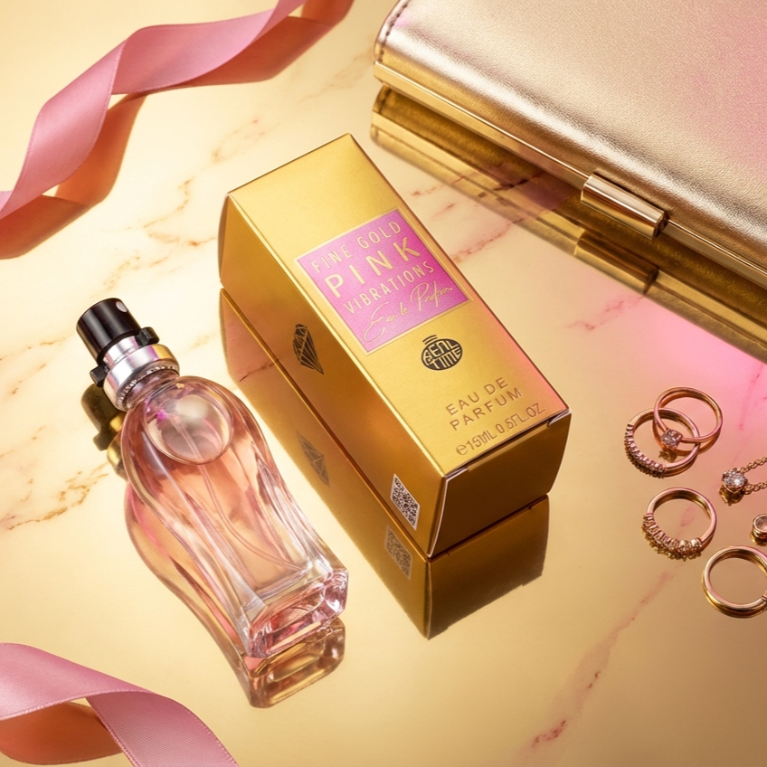 15ml EDP „FINE GOLD PINK VIBRATIONS” – fruchtiger Zitrusduft 8 