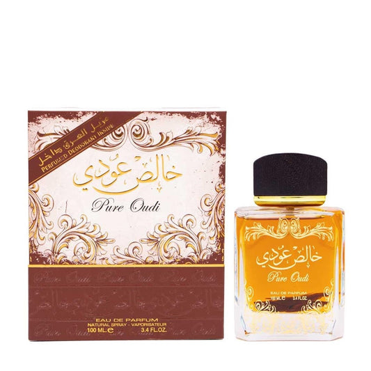 100 ml Eau de Parfum Pure Oudi süßer moschusartiger Duft für Männer und Frauen