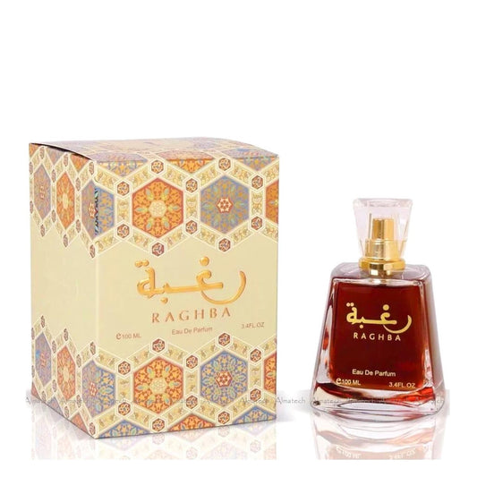100 ml Eau de Parfum Raghba Rauchiger Vanilleduft für Männer und Frauen