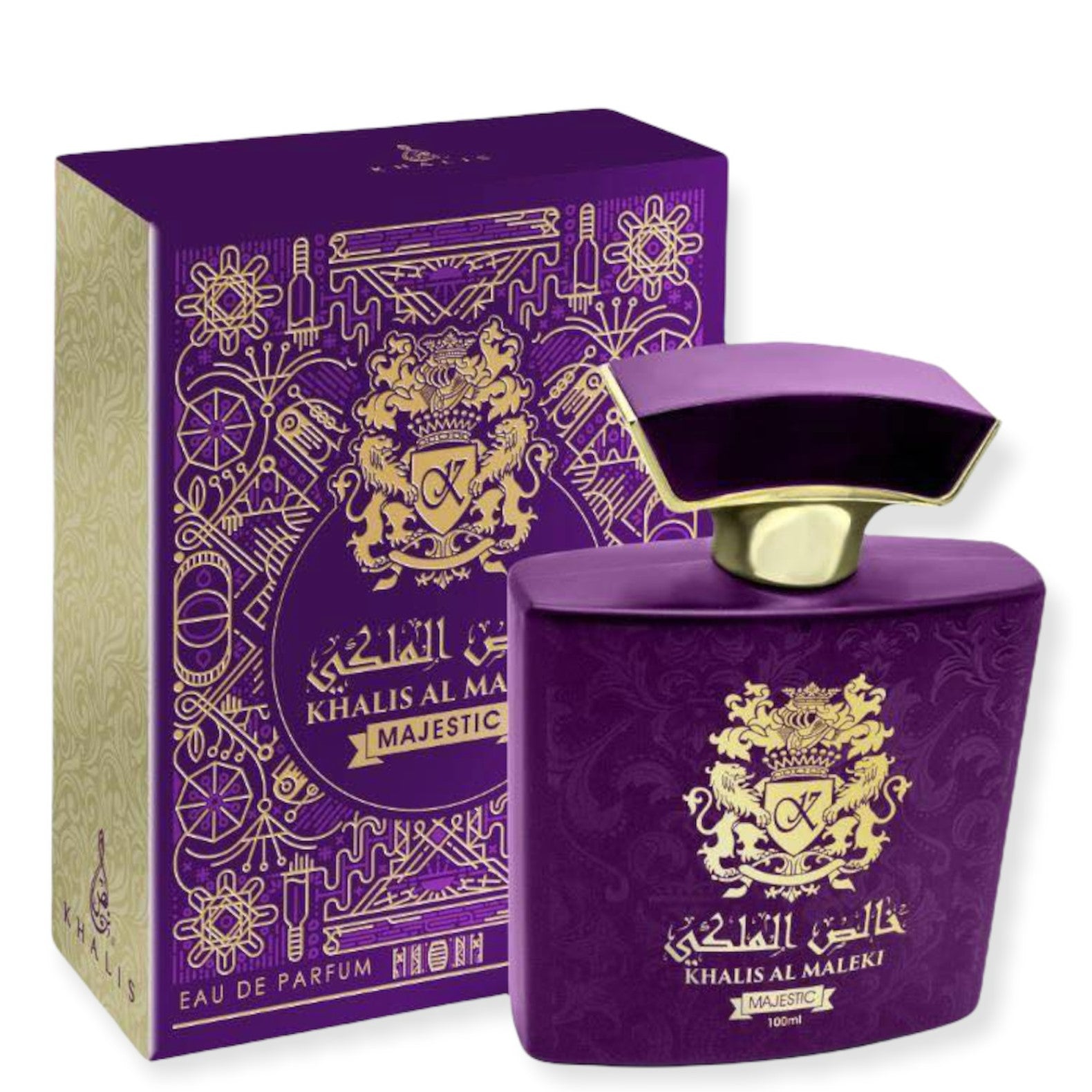 100 ml Eau de Parfum Khalis Maleki Majestic Floraler Amberduft für Frauen 1 